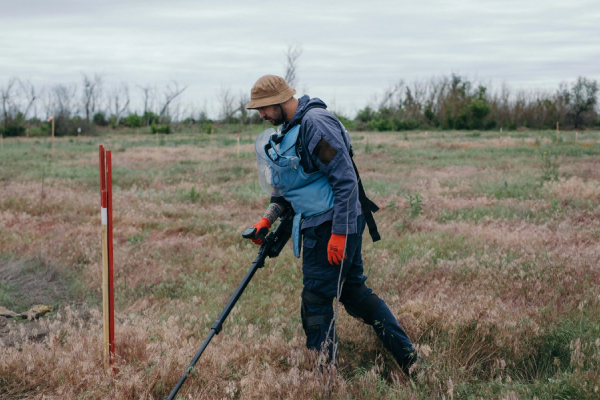 “We will sow wheat and grow bread”: pitfalls of humanitarian demining in Ukraine
