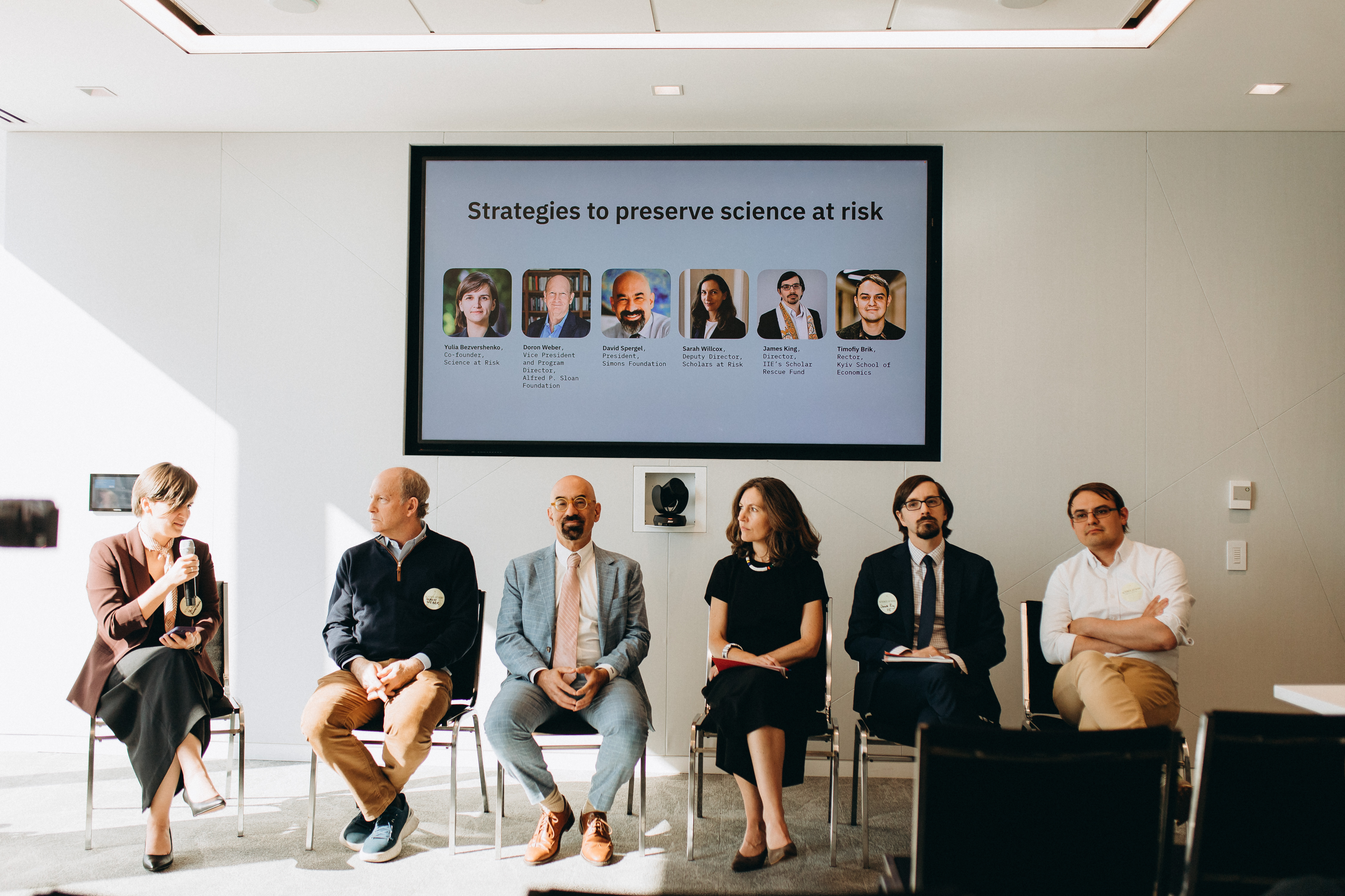 Presentation of the Science at Risk platform in New York