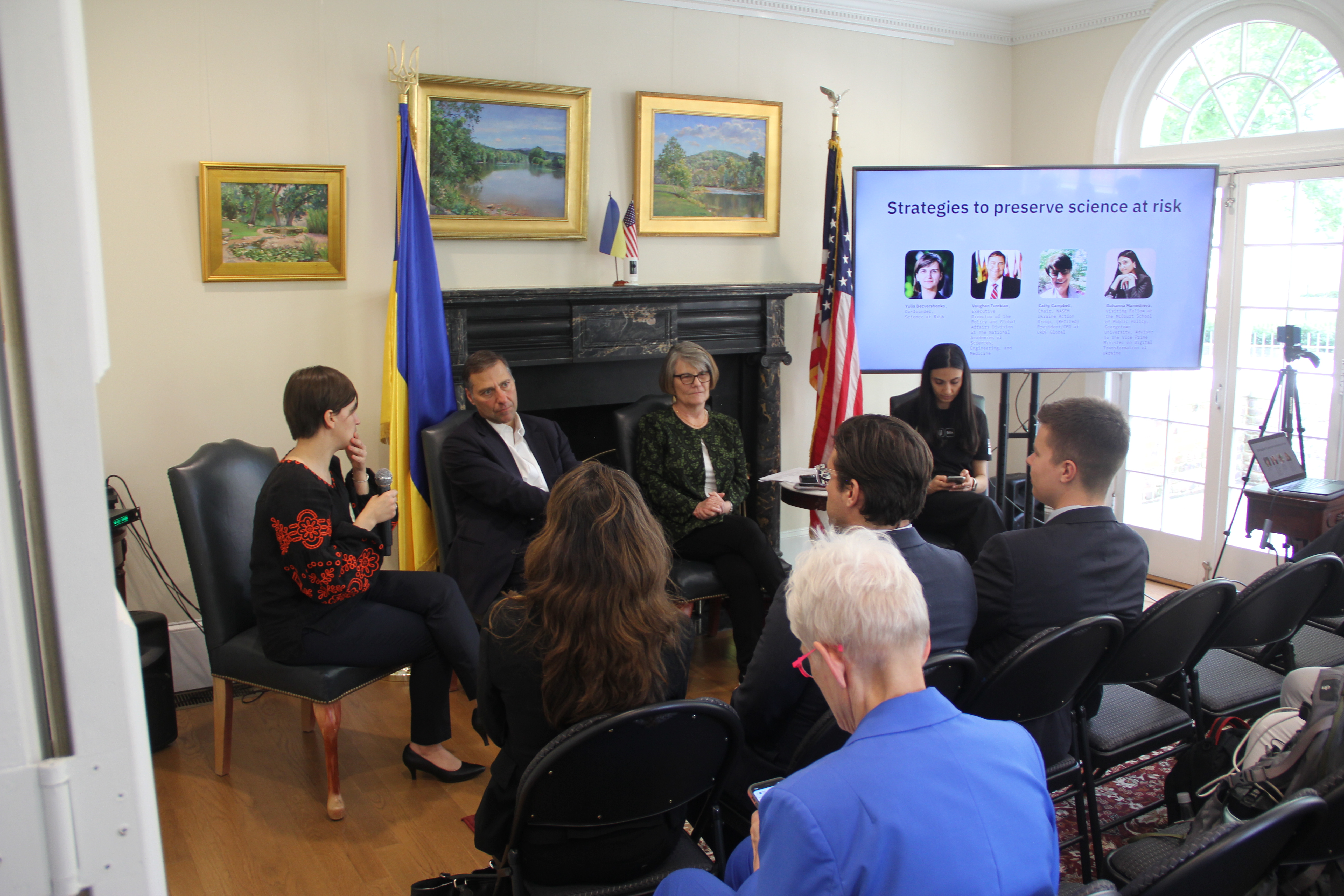 «Наука в небезпеці» у Вашингтоні: презентація платформи для збереження та відновлення української науки №4
