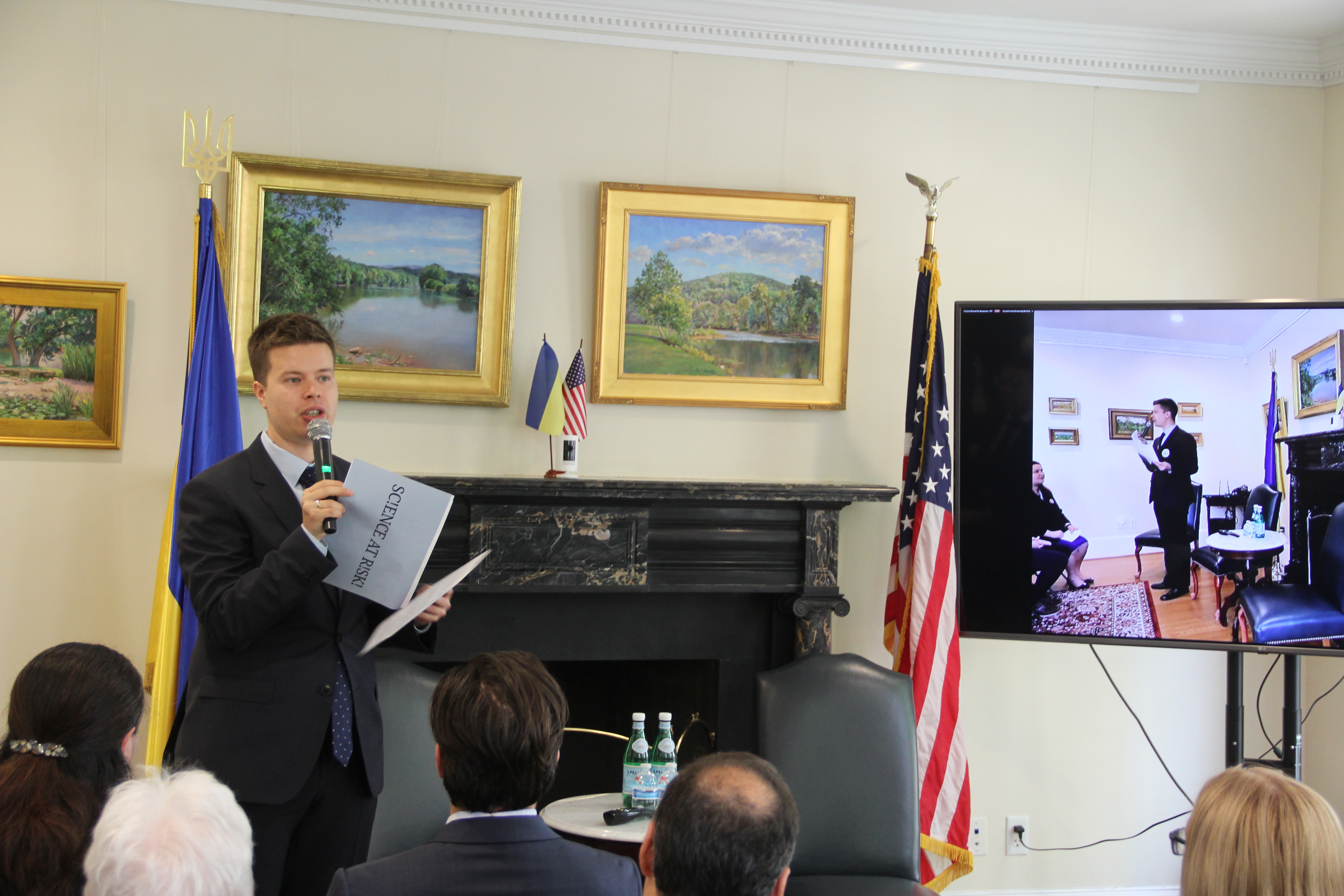 «Наука в небезпеці» у Вашингтоні: презентація платформи для збереження та відновлення української науки №1